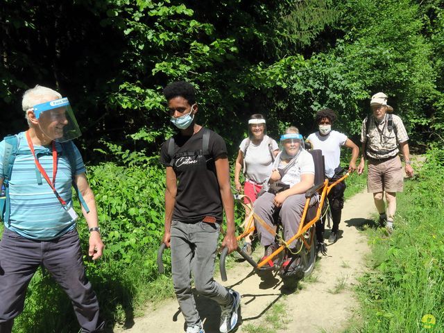 Randonnée joëlettes à Vresse